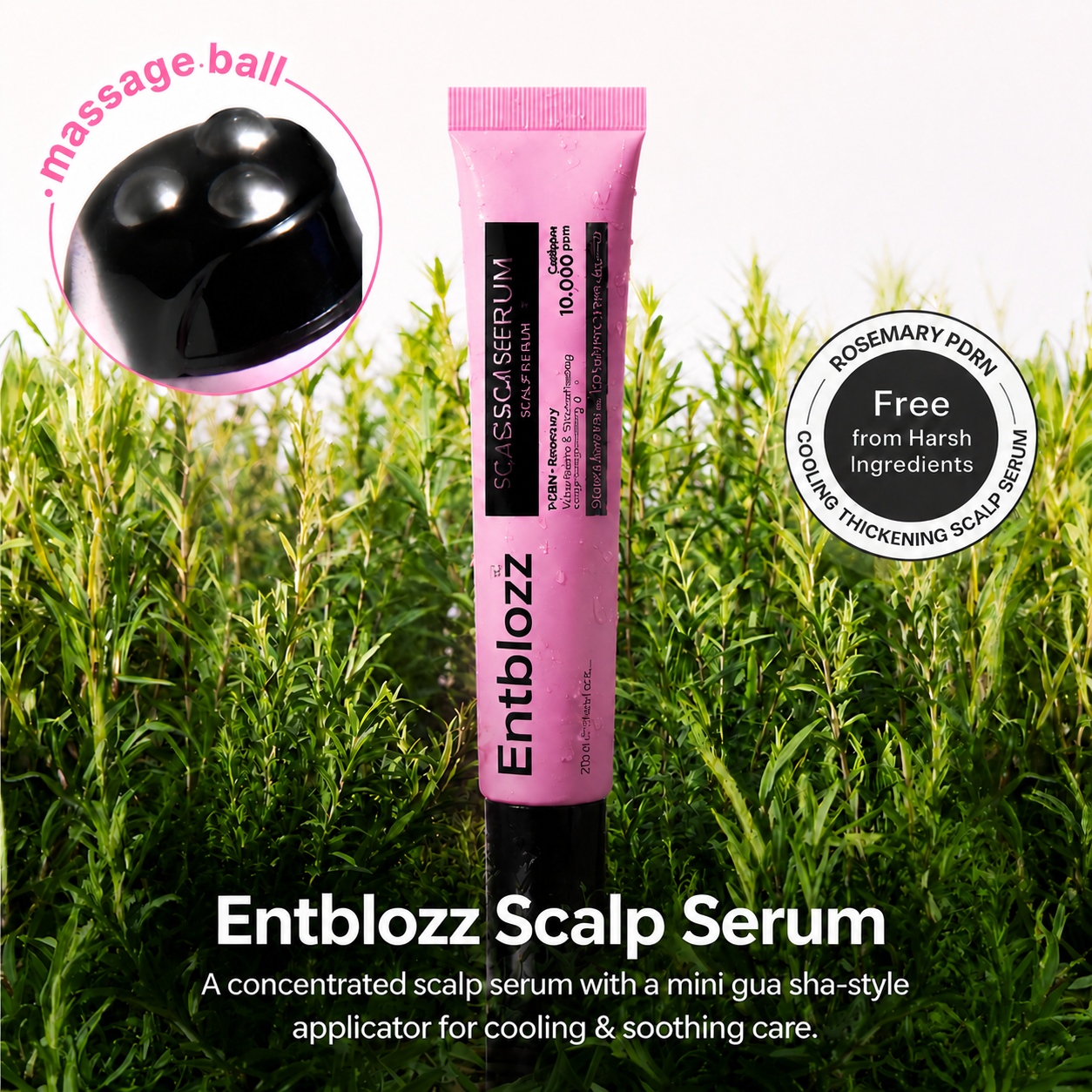💖Entblozz® Scalp Serum/Rosemary Spicule Scalp Serum| Dry & Oily, Flaky-looking Scalp |Free from Parabens, Silicones, Sulfates👍🔥