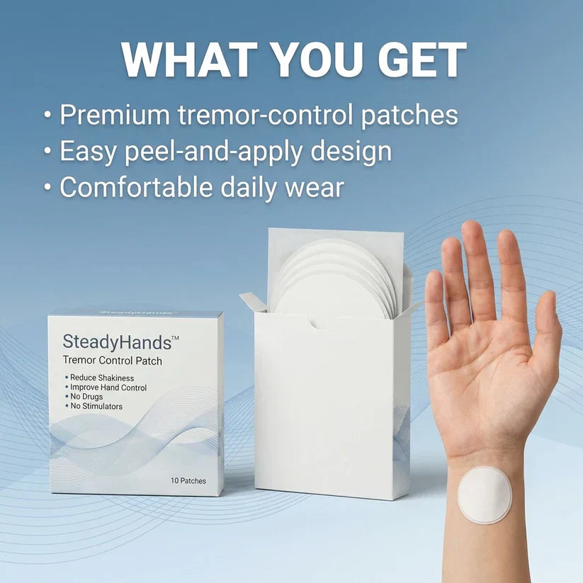 🇺🇸 𝑶𝒇𝒇𝒊𝒄𝒊𝒂𝒍 𝑺𝒕𝒐𝒓𝒆 💖 | 👩‍⚕️SteadyHands Tremor Control Patch