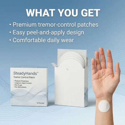 🇺🇸 𝑶𝒇𝒇𝒊𝒄𝒊𝒂𝒍 𝑺𝒕𝒐𝒓𝒆 💖 | 👩‍⚕️SteadyHands Tremor Control Patch